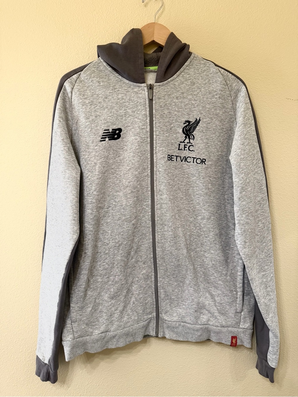 New Balance Liverpool Zip Up Hoodie